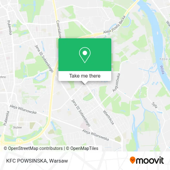 Карта KFC POWSINSKA