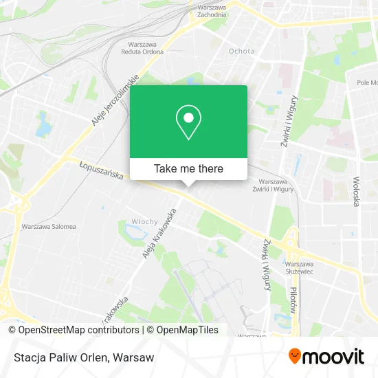 Stacja Paliw Orlen map