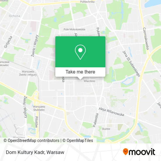 Dom Kultury Kadr map