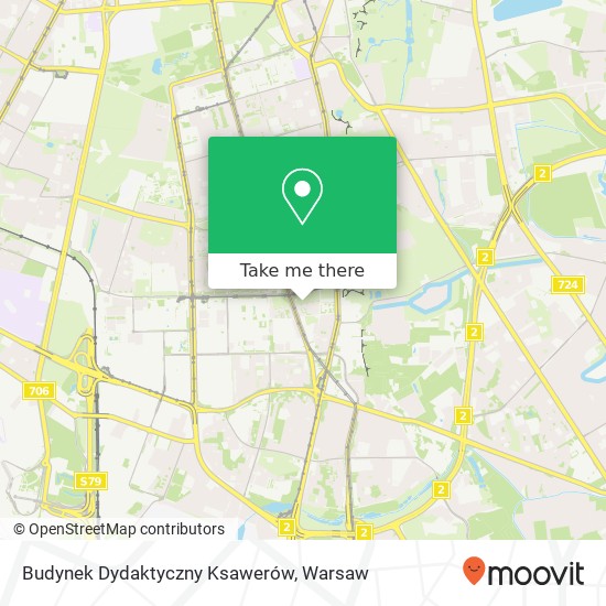 Budynek Dydaktyczny Ksawerów map