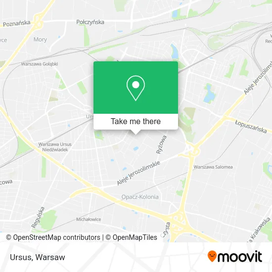 Ursus map