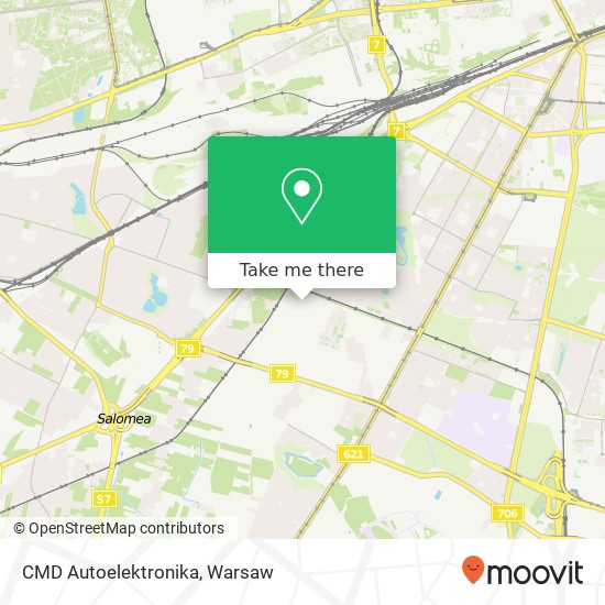 CMD Autoelektronika map