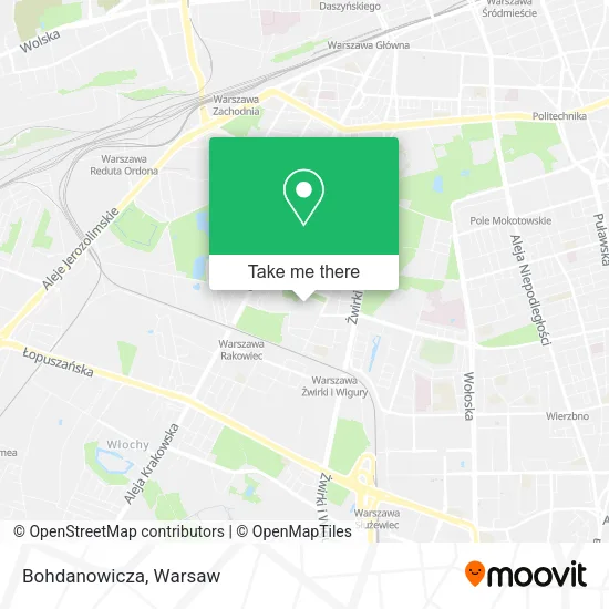 Карта Bohdanowicza