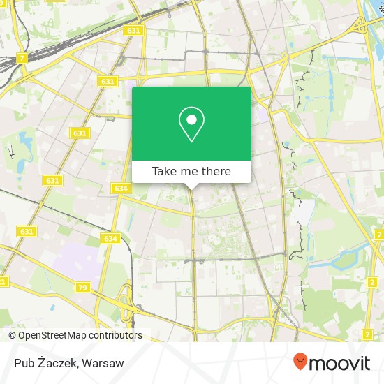 Pub Żaczek map