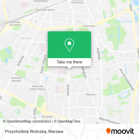 Przychodnia Wołoska map