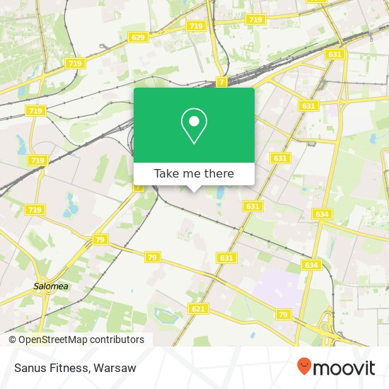 Sanus Fitness map