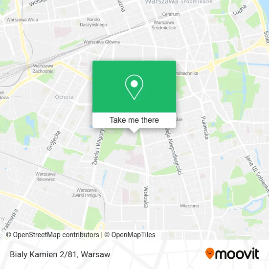Bialy Kamien 2/81 map