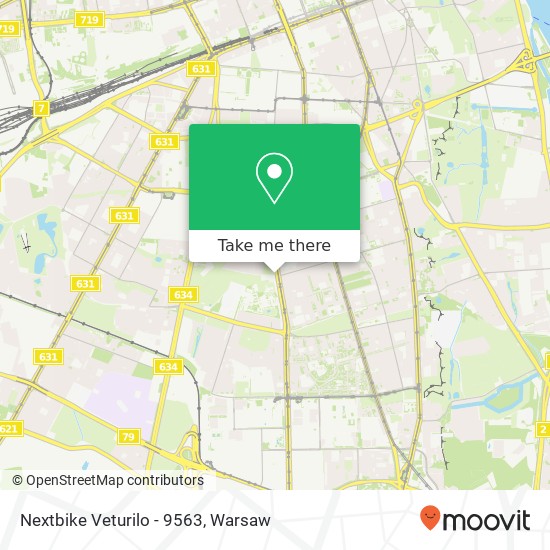 Nextbike Veturilo - 9563 map