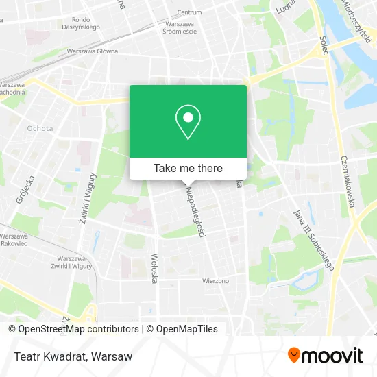 Teatr Kwadrat map