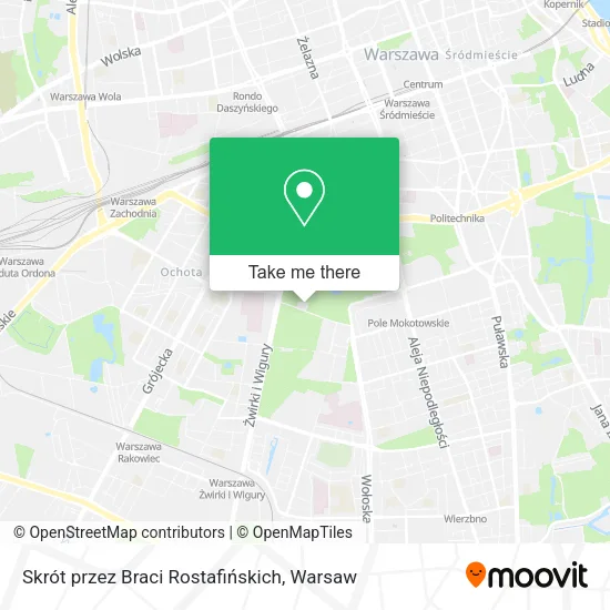 Skrót przez Braci Rostafińskich map