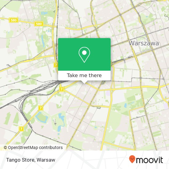 Tango Store map