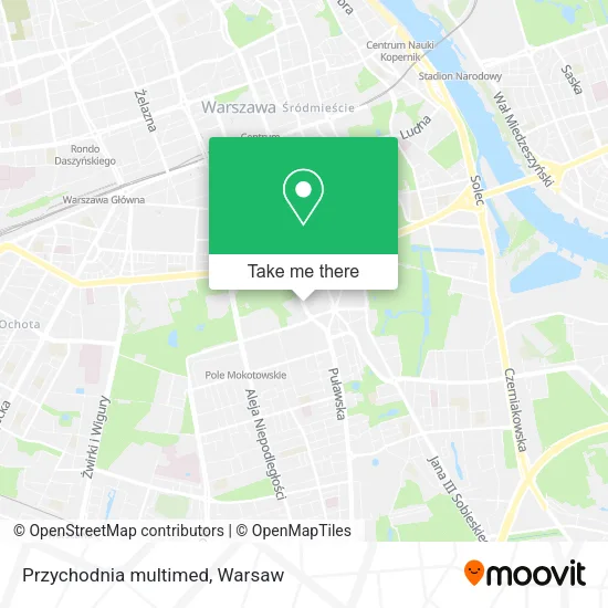 Przychodnia multimed map