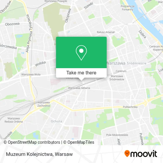 Muzeum Kolejnictwa map