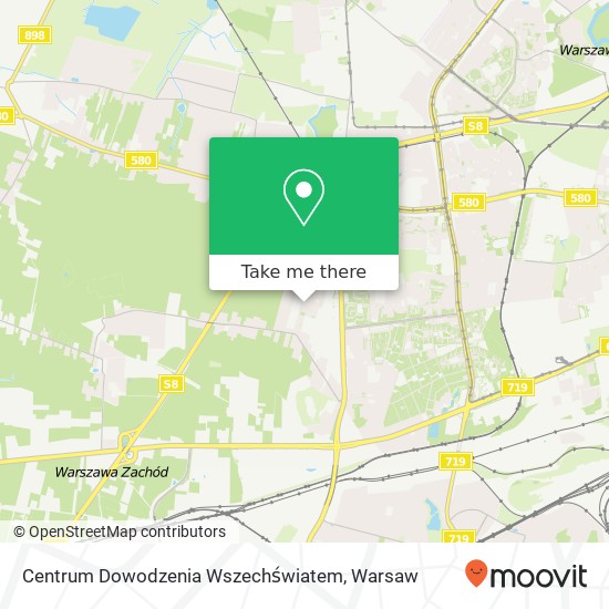 Centrum Dowodzenia Wszechświatem map