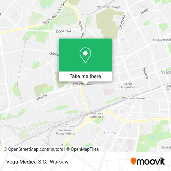 Vega Medica S.C. map