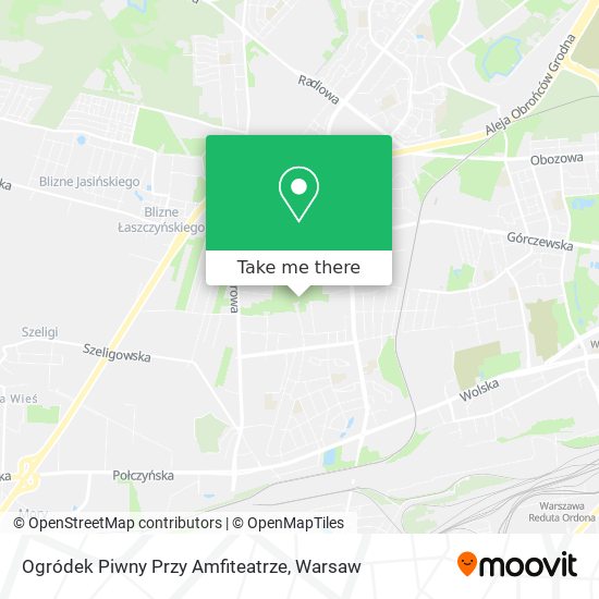 Ogródek Piwny Przy Amfiteatrze map