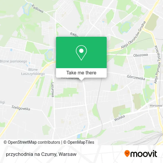 przychodnia na Czumy map