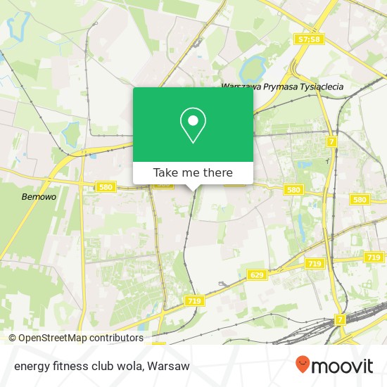 energy fitness club wola map