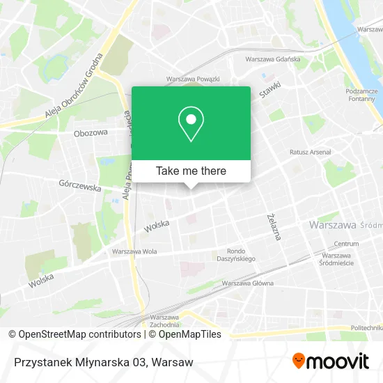 Przystanek Młynarska 03 map