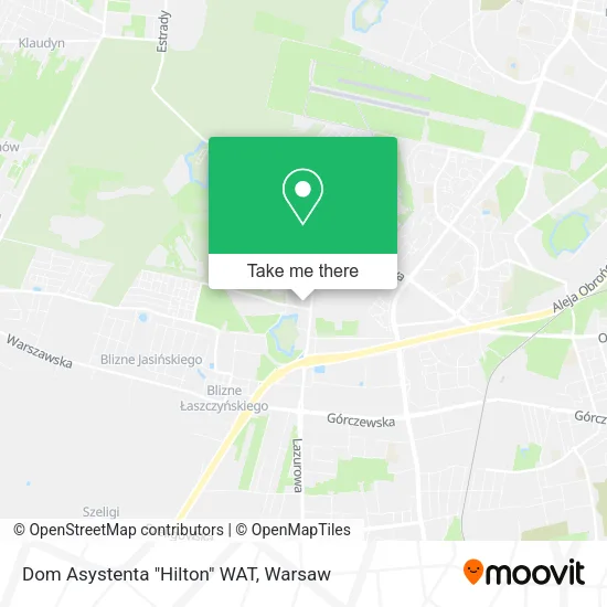 Dom Asystenta "Hilton" WAT map