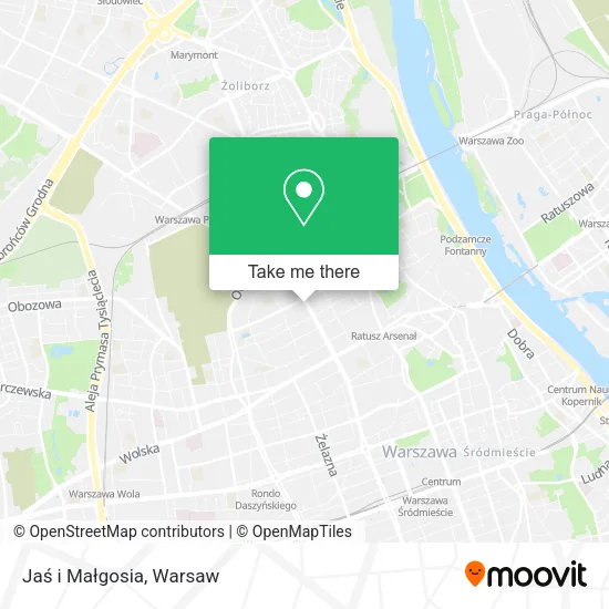 Карта Jaś i Małgosia