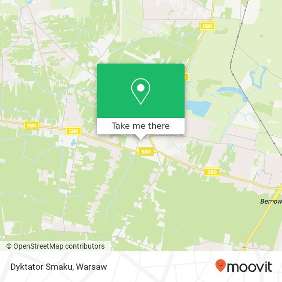 Dyktator Smaku map