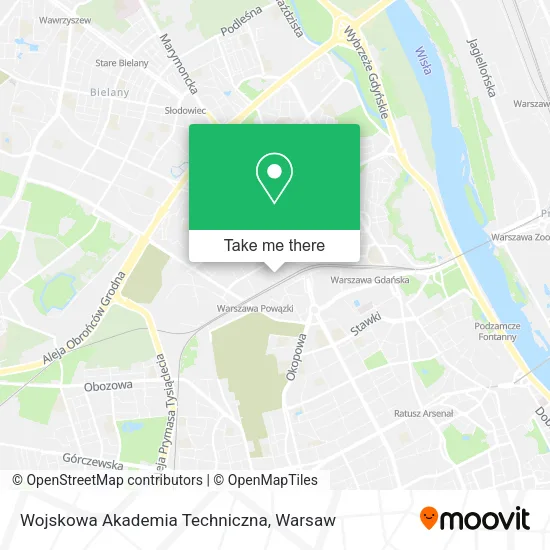 Wojskowa Akademia Techniczna map