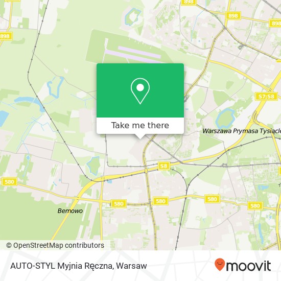 AUTO-STYL Myjnia Ręczna map