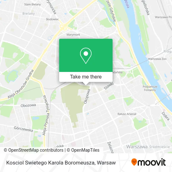 Kosciol Swietego Karola Boromeusza map