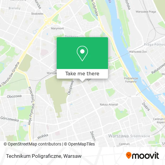 Карта Technikum Poligraficzne