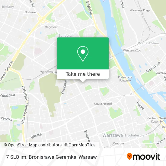 Карта 7 SLO im. Bronisława Geremka