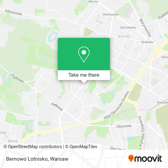 Bemowo Lotnisko map