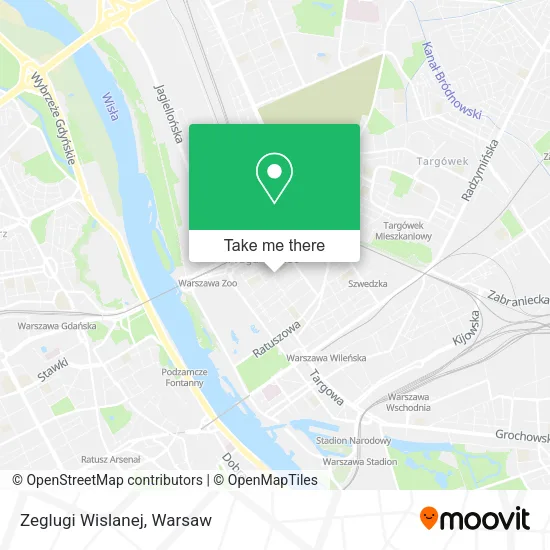 Zeglugi Wislanej map
