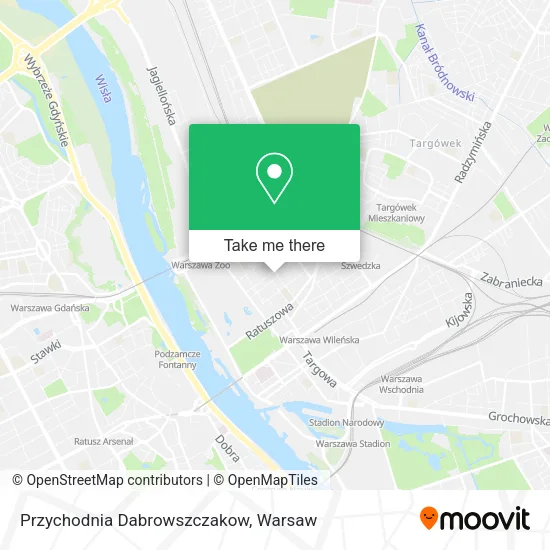 Przychodnia Dabrowszczakow map
