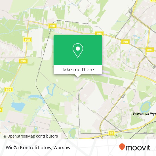 Wieża Kontroli Lotów map