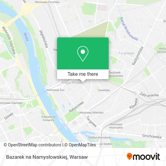 Bazarek na Namysłowskiej map