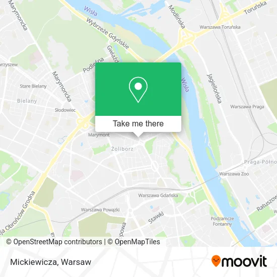 Карта Mickiewicza