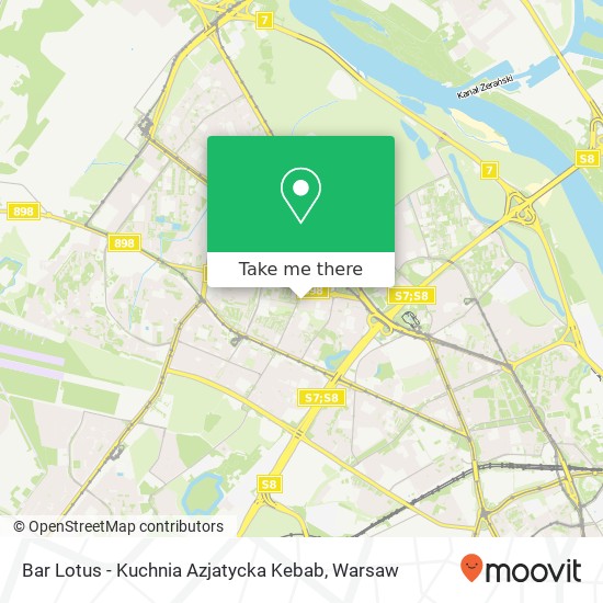 Bar Lotus - Kuchnia Azjatycka Kebab map