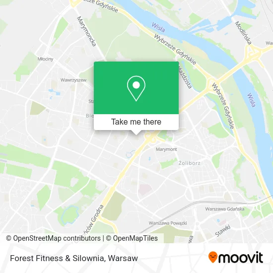 Forest Fitness & Silownia map
