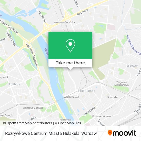 Rozrywkowe Centrum Miasta Hulakula map