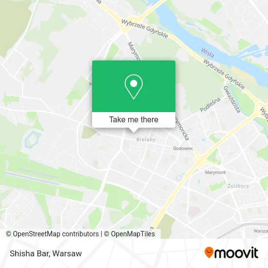 Shisha Bar map