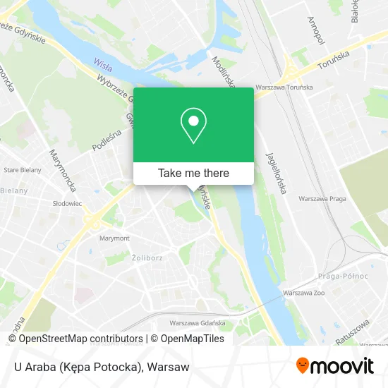 U Araba (Kępa Potocka) map