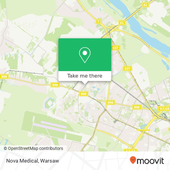 Nova Medical map