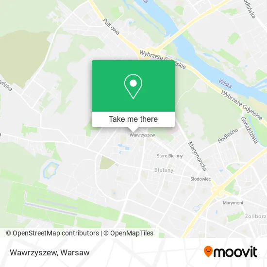 Карта Wawrzyszew