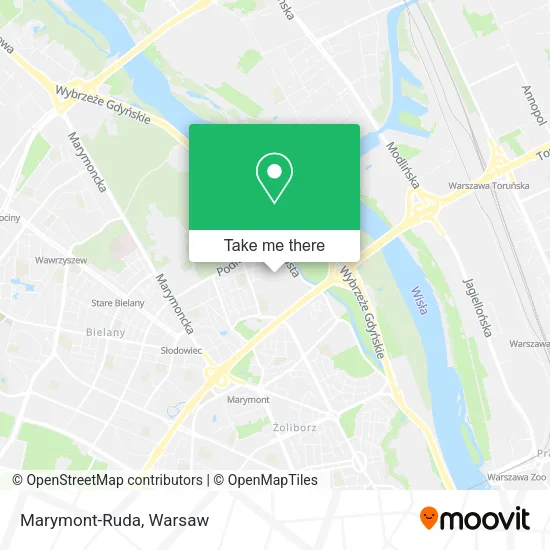 Карта Marymont-Ruda