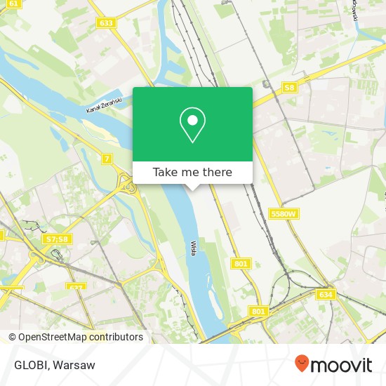 GLOBI map