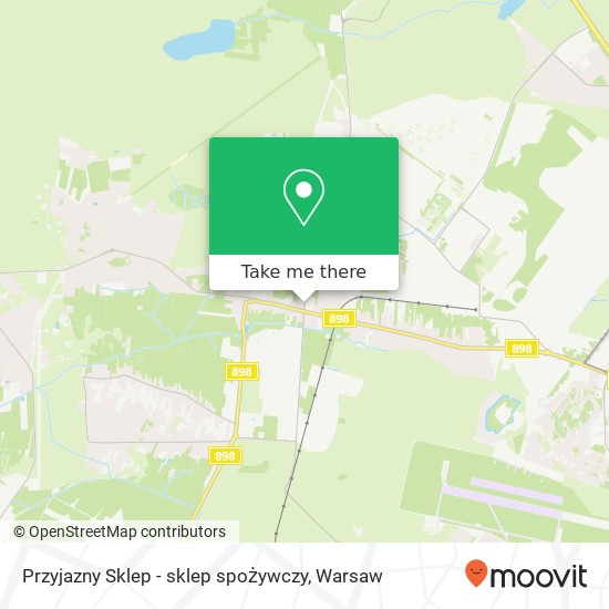 Przyjazny Sklep - sklep spożywczy map