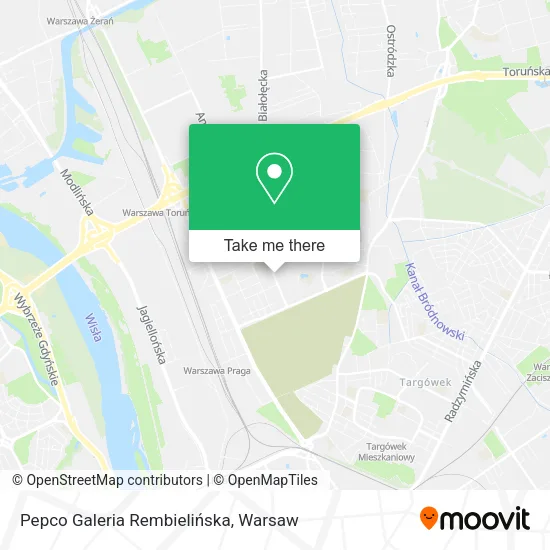 Pepco Galeria Rembielińska map