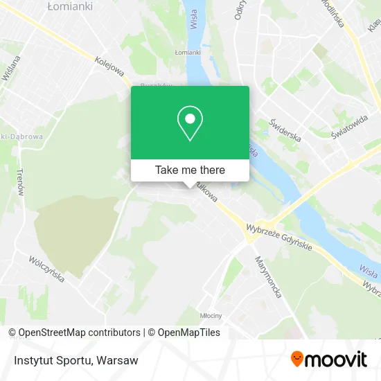 Instytut Sportu map
