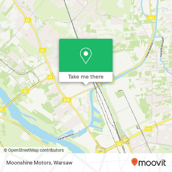 Moonshine Motors map